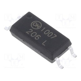 10 pcs : FODM1007 - Optocoupler, SMD, Ch: 1, OUT: transistor, Uinsul: 5kV, Uce: 70V, SOP4