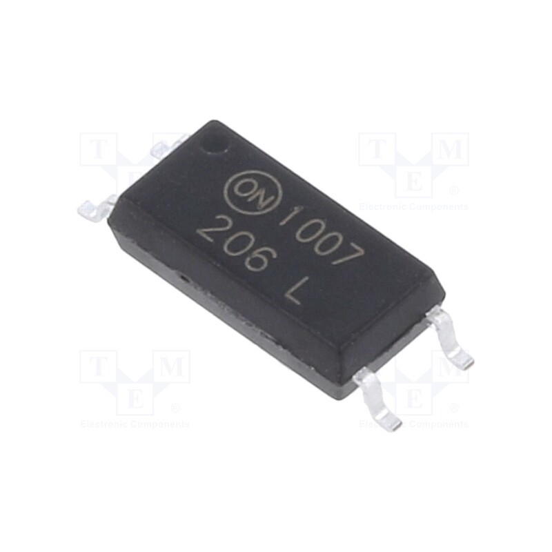 10 pcs : FODM1007 - Optocoupler, SMD, Ch: 1, OUT: transistor, Uinsul: 5kV, Uce: 70V, SOP4