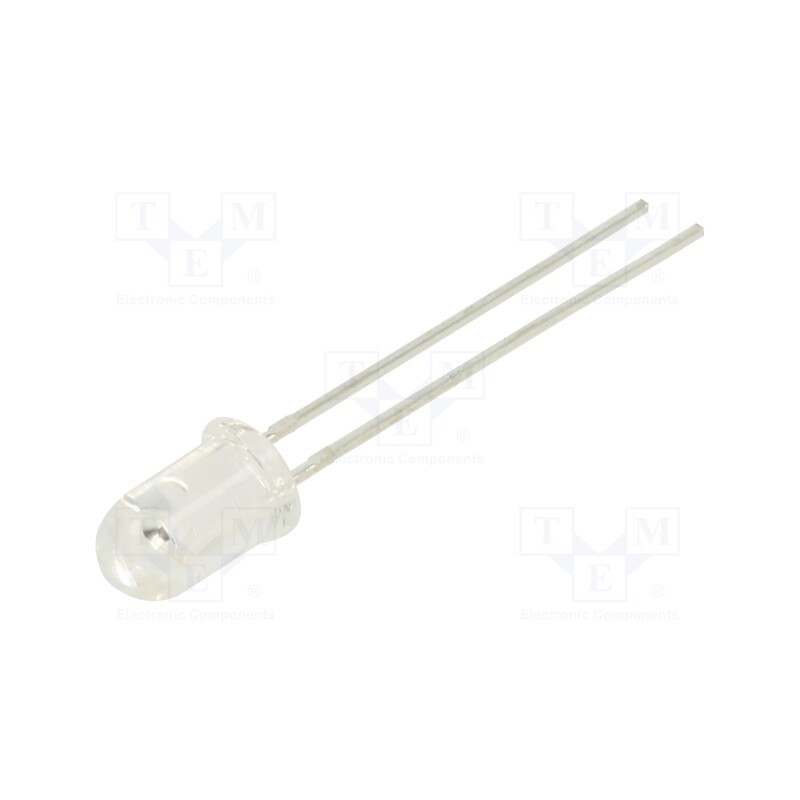 10 pcs : LTE-3271B - IR transmitter, 5mm, 940nm, transparent, 50°, THT, 50mA, 1.25÷1.6V