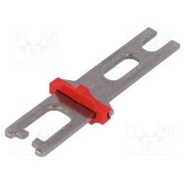 10 pcs : VF KEYD5 - Flat key, FR, Features: long actuator