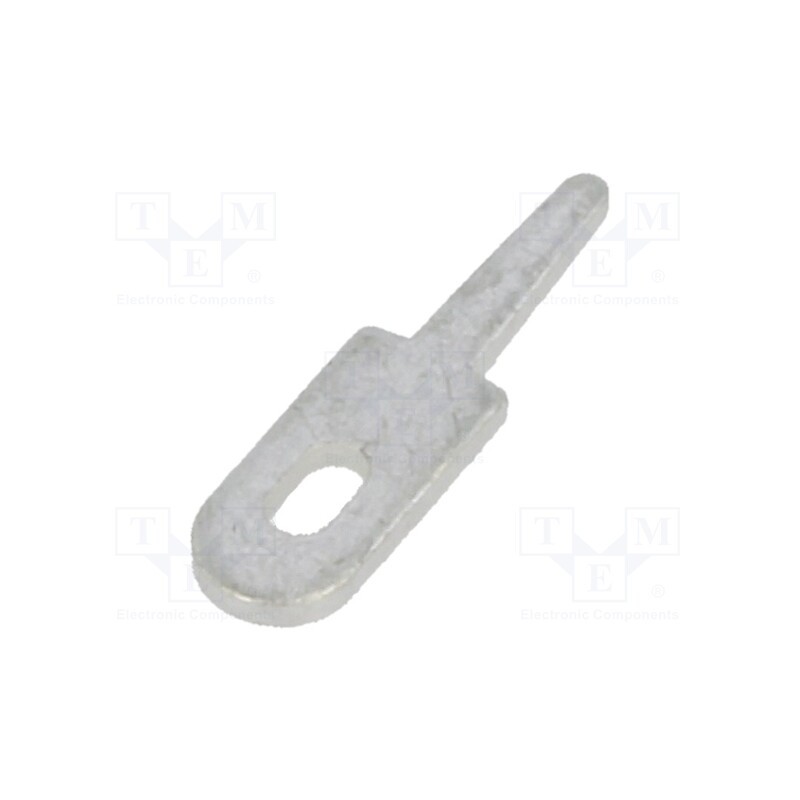 20 pcs : 1249 - Tip: solder lug, THT, brass, tinned
