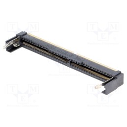 5 pcs : 124B-150A10 - Connector: DDR4, vertical, inverse, SMT, PIN: 260, 14.7mm, 2V