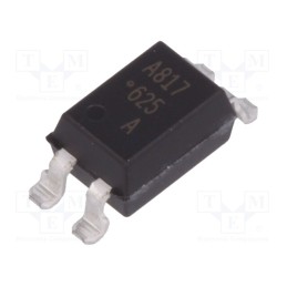 10 pcs : HCPL-817-30AE - Optocoupler, SMD, Ch: 1, OUT: transistor, Uinsul: 5kV, Uce: 70V