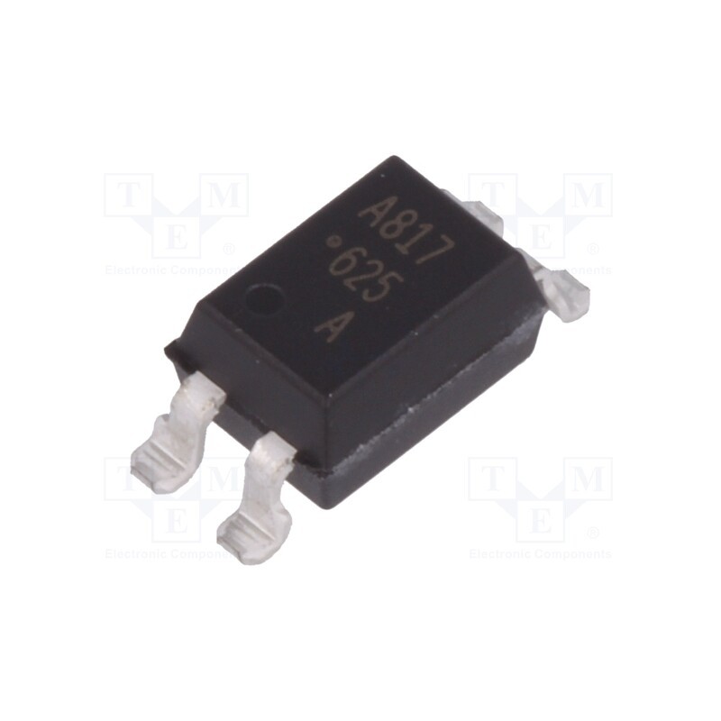 10 pcs : HCPL-817-30AE - Optocoupler, SMD, Ch: 1, OUT: transistor, Uinsul: 5kV, Uce: 70V