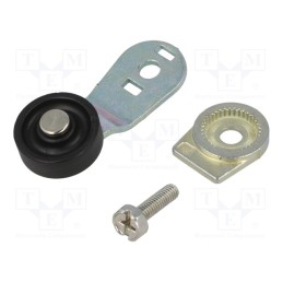 10 pcs : VF LE54 - Driving head, lever R 40mm, plastic roller Ø20mm