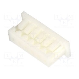 50 pcs : 125CH-B-06 - Plug, wire-board, female, 1.25mm, PIN: 6, w/o contacts, for cable