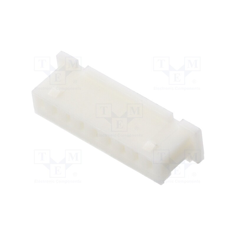 50 pcs : 125CH-B-09 - Plug, wire-board, female, 1.25mm, PIN: 9, w/o contacts, for cable