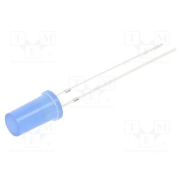 10 pcs : OSB5SA5TK4A - LED, 5mm, blue, 150÷220mcd, 180°, Front: flat, 2.8÷3.6V