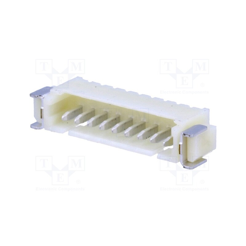 10 pcs : 125SH-A-09-TR-SMT - Socket, wire-board, male, 1.25mm, PIN: 9, SMT, 250V, 1A, tinned