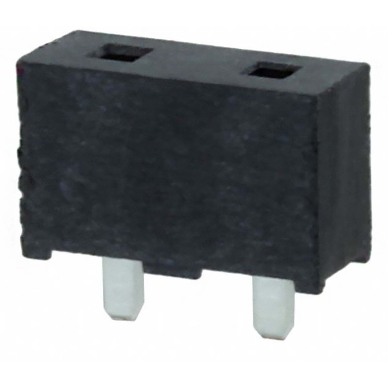 2 pcs - Samtec PSS Series Straight Through Hole Mount PCB Socket, 2-Contact, 1-Row, 6.35mm Pitch, Solder Termination
