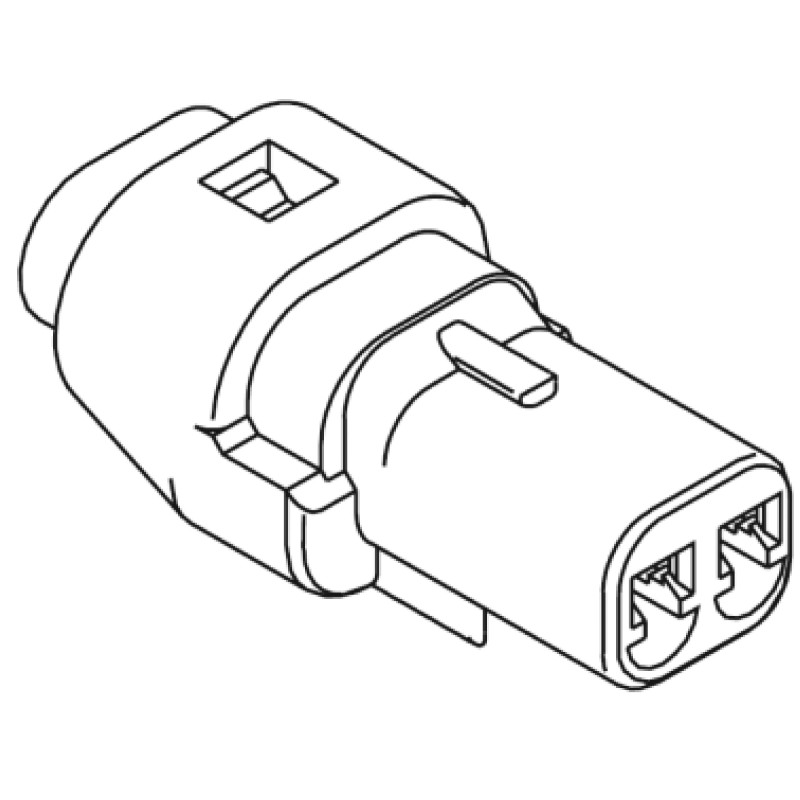 100 pcs - Molex, Mizu-P25 Female Connector Housing, 2.5mm Pitch, 3 Way, 1 Row