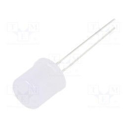 10 pcs : OSG5DAA6K2A - LED, 10mm, green, 750÷1120mcd, 180°, Front: flat, 2.7÷3.4V