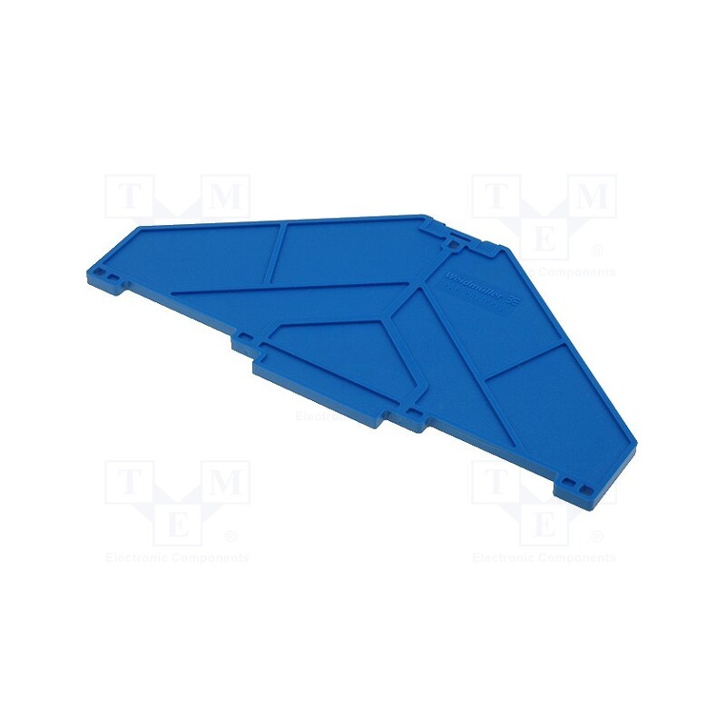 10 pcs : 1268000000 PAP PRV/PPV8 BL - End piece, ways: 8, blue, -25÷70°C, UL94V-0, PPV,PRV