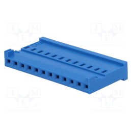 10 pcs : 1-281838-2 - Plug, wire-board, female, HE14, 2.54mm, PIN: 12, w/o contacts