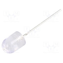 10 pcs : OSY5PA8B31B-CRLED14 - CRLED, 8mm, yellow, 7000mcd, 30°, Front: convex, 20V, No.of term: 2