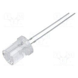 10 pcs : OSG5DA83C1A - LED, 8mm, green, 150÷220mcd, 120°, Front: recessed, 2.9÷3.6V