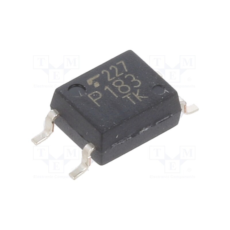 10 pcs : TLP183(TPL.E(T - Optocoupler, SMD, Ch: 1, OUT: transistor, Uinsul: 3.75kV, Uce: 80V
