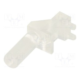20 pcs : SLP3-150-300-F - Fiber for LED, Ø3mm, Front: flat, angular,with PCB mounting