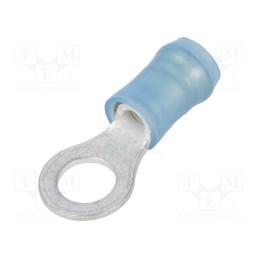 10 pcs : 130094 - Tip: ring, M5, Ø: 5.3mm, 1÷2.5mm2, crimped, for cable, insulated