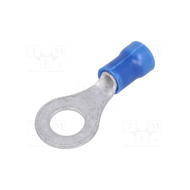 20 pcs : 130126 - Tip: ring, M6, Ø: 6.35mm, 1.04÷2.62mm2, crimped, for cable, tinned