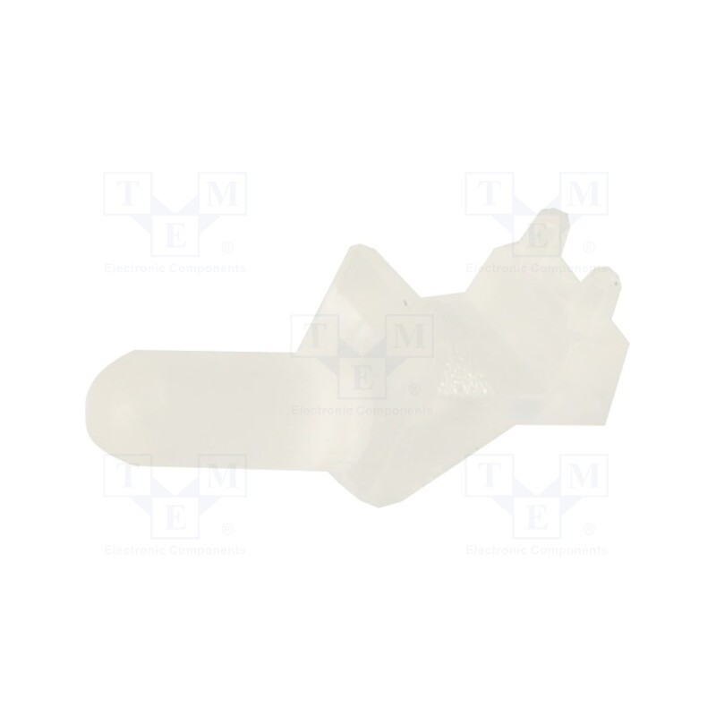 20 pcs : SLP3-150-300-R - Fiber for LED, Ø3mm, Front: convex, angular,with PCB mounting