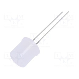 10 pcs : OSR5PAA6K2A - LED, 10mm, red, 500÷750mcd, 180°, Front: flat, 1.8÷2.6V