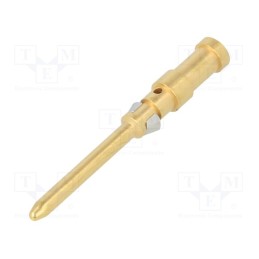 10 pcs : 13162700 - Contact, male, gold-plated, 0.75÷1mm2, EPIC H-D 1.6, bulk, crimped