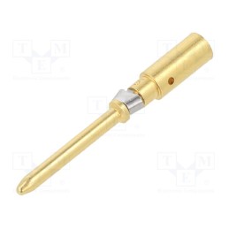 10 pcs : 13162900 - Contact, male, gold-plated, 2.5mm2, EPIC H-D 1.6, turned contacts