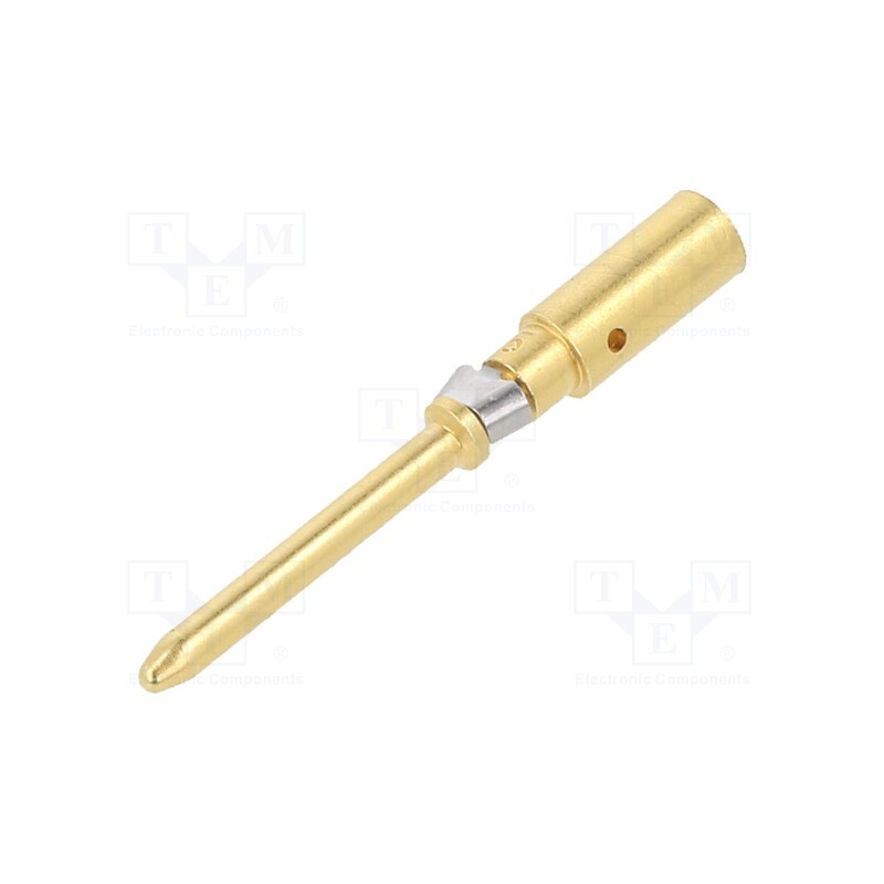 10 pcs : 13162900 - Contact, male, gold-plated, 2.5mm2, EPIC H-D 1.6, turned contacts