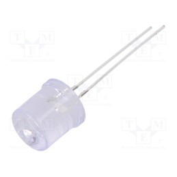 10 pcs : OSY5PAA6A1A - LED, 10mm, yellow, 1120÷1560mcd, 100°, Front: flat, 1.8÷2.6V