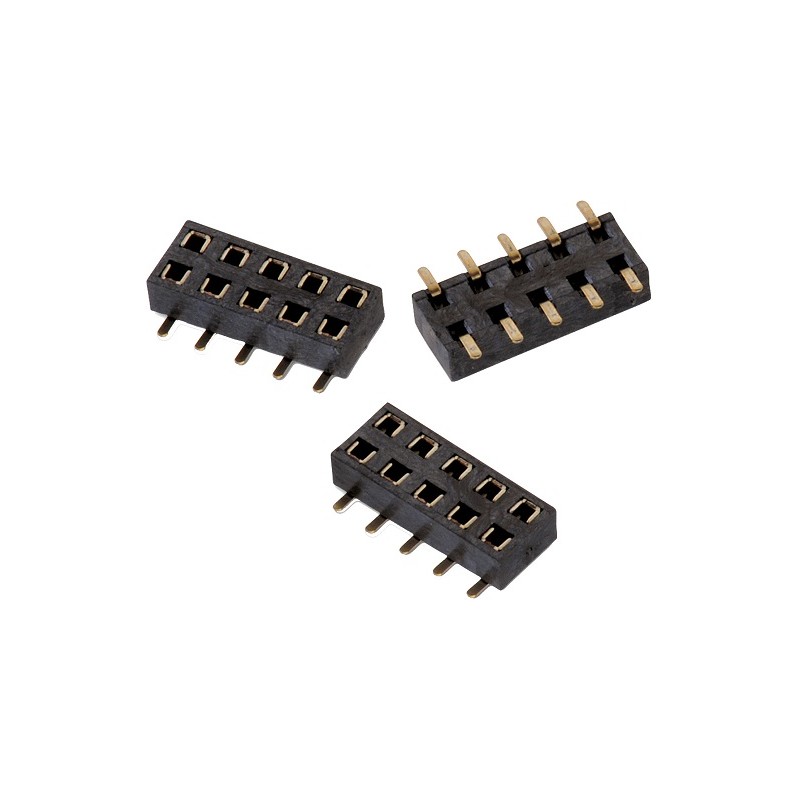 2 pcs - Wurth Elektronik WR-PHD Series Straight PCB Socket, 8-Contact, 2-Row, 2mm Pitch
