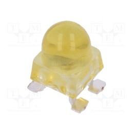 10 pcs : ALMD-EL2E-XZ002 - LED, SMD, amber, 7200÷16000mcd, 4.2x4.2x6.5mm, 23°, 1.8÷2.5V, 20mA