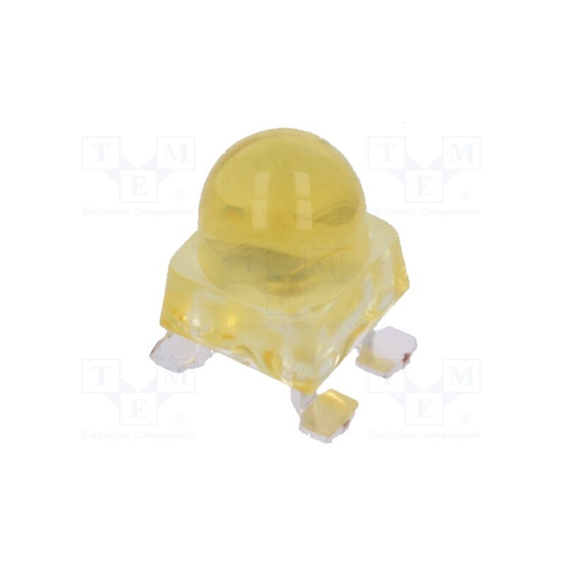 10 pcs : ALMD-EL2E-XZ002 - LED, SMD, amber, 7200÷16000mcd, 4.2x4.2x6.5mm, 23°, 1.8÷2.5V, 20mA