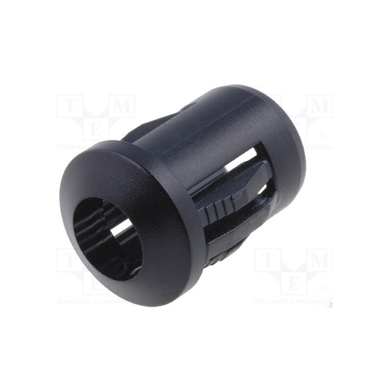 50 pcs : RTF-5010 - LED holder, 5mm, plastic, convex