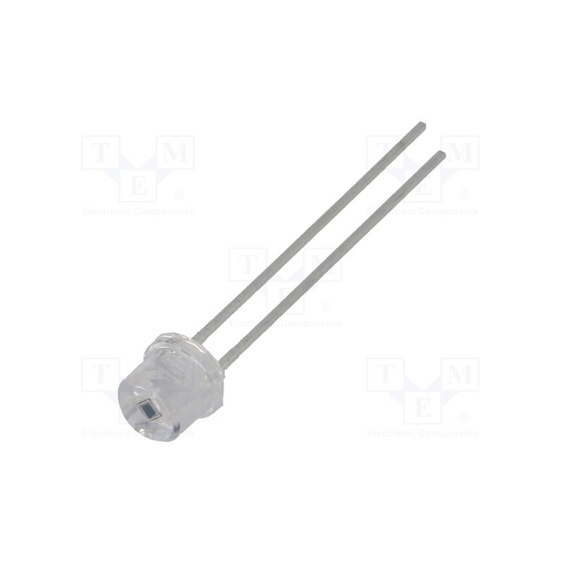 10 pcs : SFH 203 P - Photodiode, 5mm, THT, 400÷1100nm, 150°, 150mW