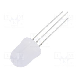 10 pcs : OSRYMCA192A - LED, 10mm, red/yellow, 90°, Front: flat, 1.8÷2.6/1.8÷2.6V, -30÷85°C