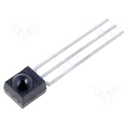 10 pcs : TSOP34838 - Integrated IR receiver, 38kHz, 2.5÷5.5V, 45°