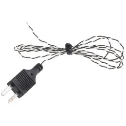 1 pcs - RS PRO Type J Thermocouple 1m Length, 1/0.2mm Diameter - +250°C