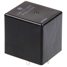 1 pcs - Panasonic PCB Mount Automotive Relay, 24V dc Coil, 20A Switching Current, SPDT