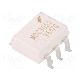 10 pcs : MOC3052SVM - Optotriac, 4.17kV, triac, DIP6, Ch: 1, MOC3052M, 1kV/μs
