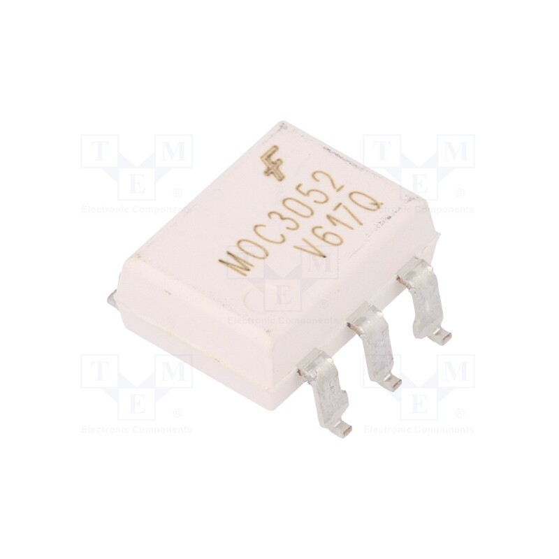 10 pcs : MOC3052SVM - Optotriac, 4.17kV, triac, DIP6, Ch: 1, MOC3052M, 1kV/μs