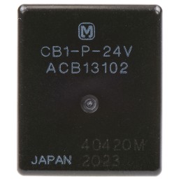 1 pcs - Panasonic PCB Mount Automotive Relay, 24V dc Coil, 20A Switching Current, SPDT