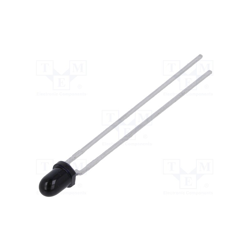 10 pcs : SFH 309 FA-3/4 - Phototransistor, 3mm, λp max: 900nm, 35V, 12°, λd: 730÷1120nm, 165mW