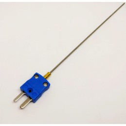 1 pcs - RS PRO Type K Thermocouple 150mm Length, 3mm Diameter - +1100°C