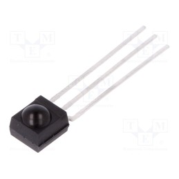 10 pcs : TSOP34856 - Integrated IR receiver, 56kHz, 2.5÷5.5V, 45°