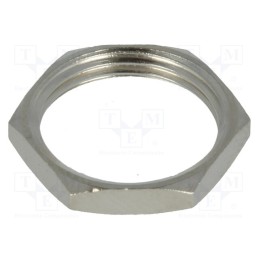 10 pcs : 1-329631-2 - Nut, Application: BNC sockets, Thread: 1/2-28UNEF-2B