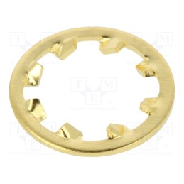 10 pcs : 132-WASH-GLD - Accessories: washer, Application: SMA sockets