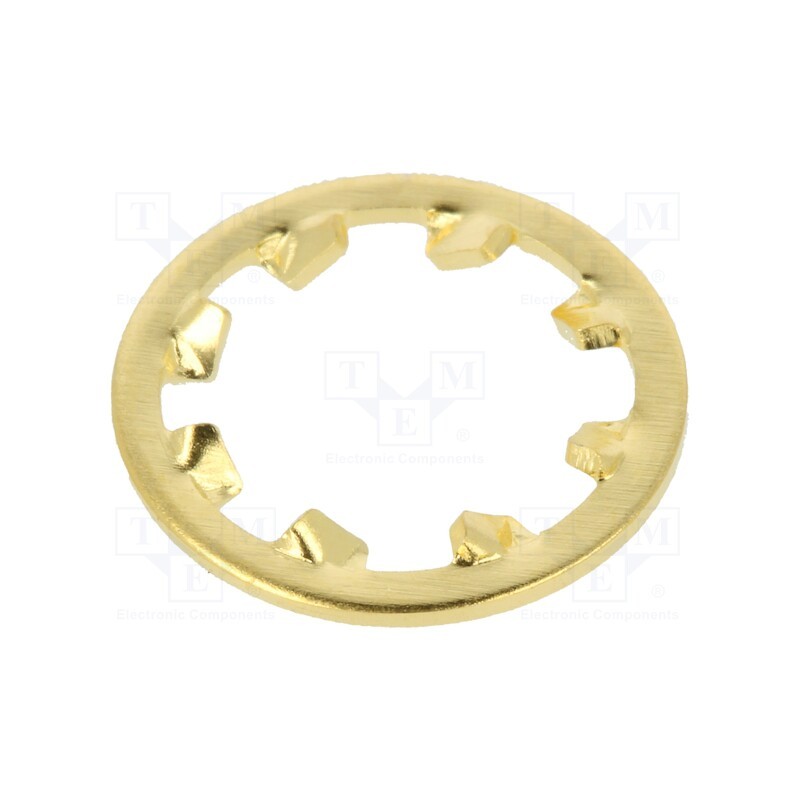 10 pcs : 132-WASH-GLD - Accessories: washer, Application: SMA sockets