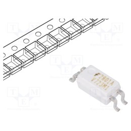 10 pcs : HMHA2801AR2V - Optocoupler, SMD, Ch: 1, OUT: transistor, 3.75kV, Mini-flat 4pin
