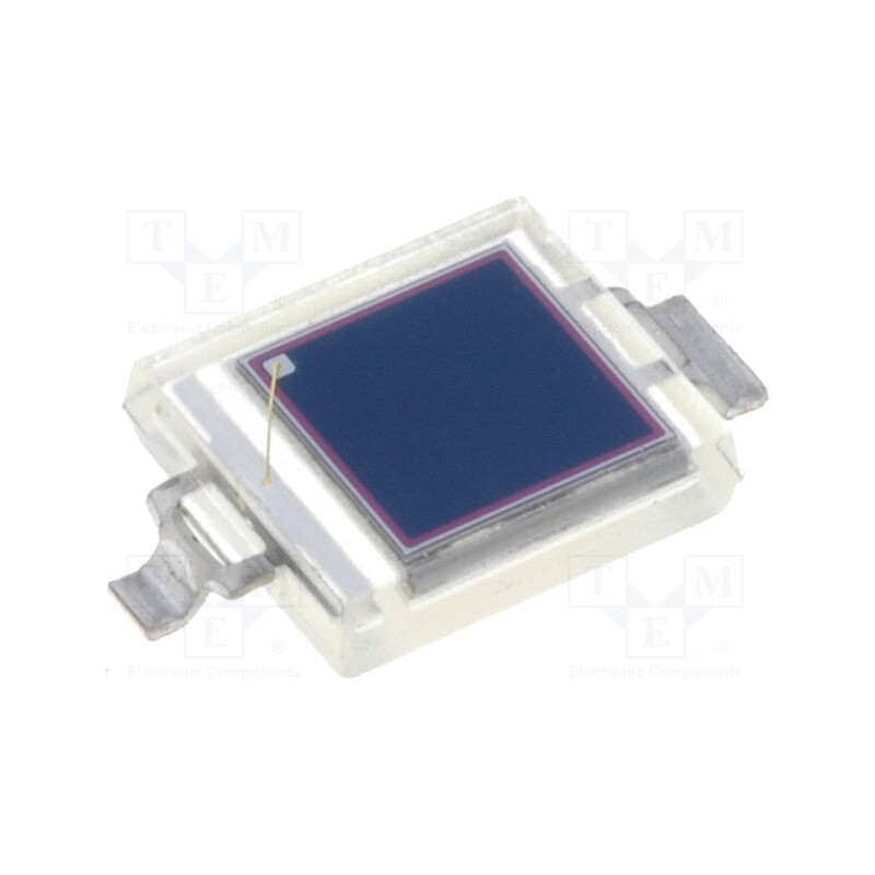 10 pcs : BPW 34 S - Photodiode, DIL, SMD, 850nm, 400÷1100nm, 60°, 2nA, transparent